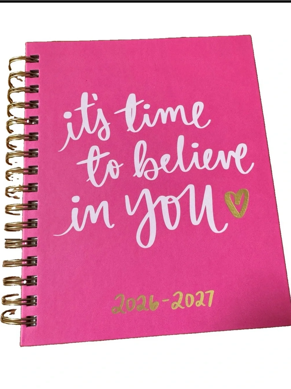 Eccolo Planner 2026- 2027 18-Month Weekly & Monthly Planner Hard Cover 8x7.5”